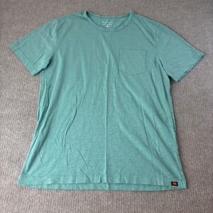 The Normal Brand Teal Cotton Pocket Short Sleeve T-Shirt Men's Size Large EUC